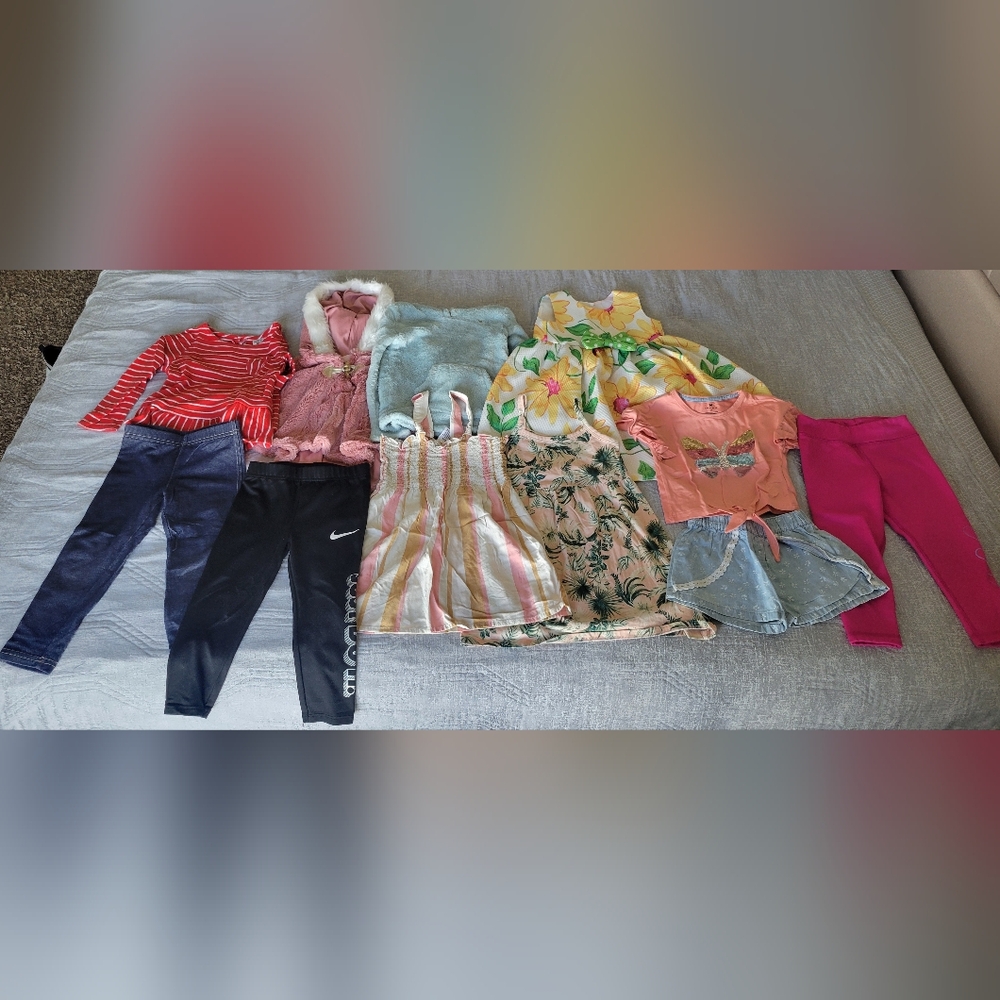 11 Piece Bundle 3T Girl Clothing